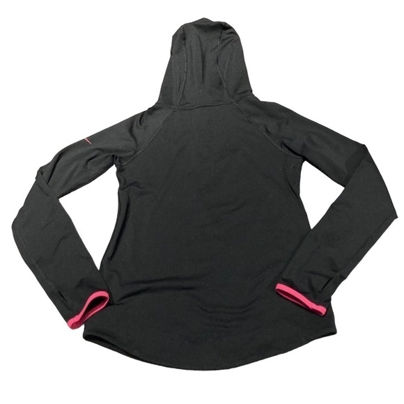 Nike Pro - Girl’s Youth Hooded Long Sleeve Active Wear Top - Picture 6 of 11